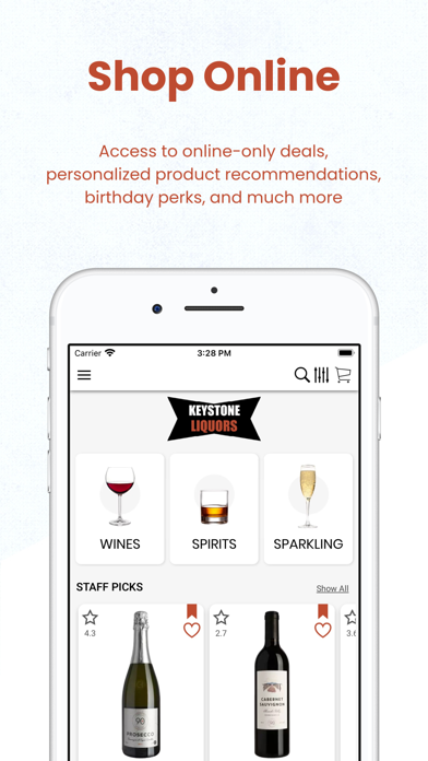 Keystone Liquors Screenshot