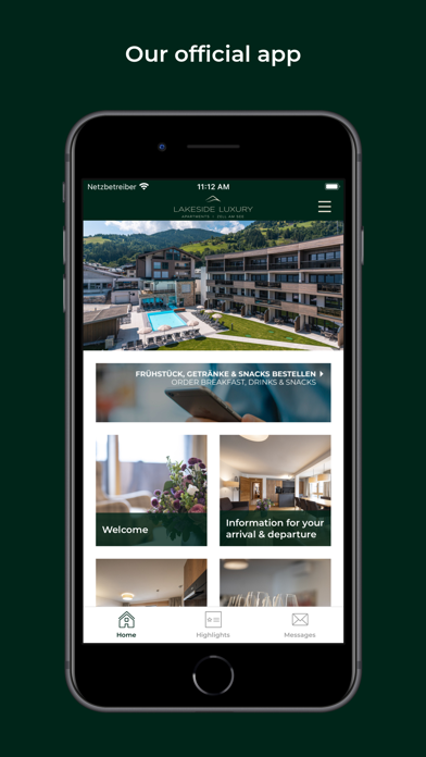 Lakeside Luxury Apartments Screenshot