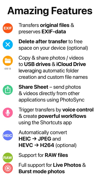 PhotoSync – transfer photos screenshot-5