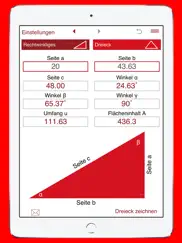 dreieck rechner ipad bildschirmfoto 1