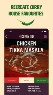 the curry guy - indian recipes iphone screenshot 2