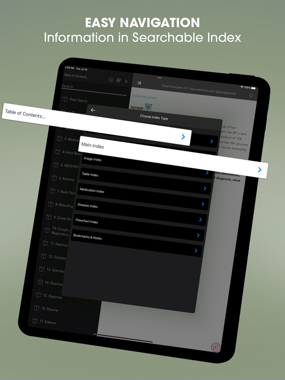 Symptom to Diagnosis EB Guide iPad screenshot 6 - Medical app
