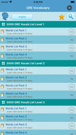 Game screenshot 5000 GRE Vocabulary apk