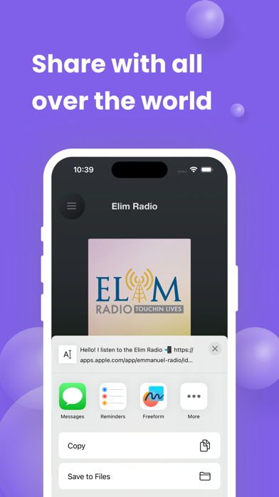 Elim Radio UK Screenshot