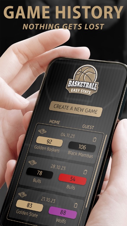 Basketball Easy Statistics screenshot-3