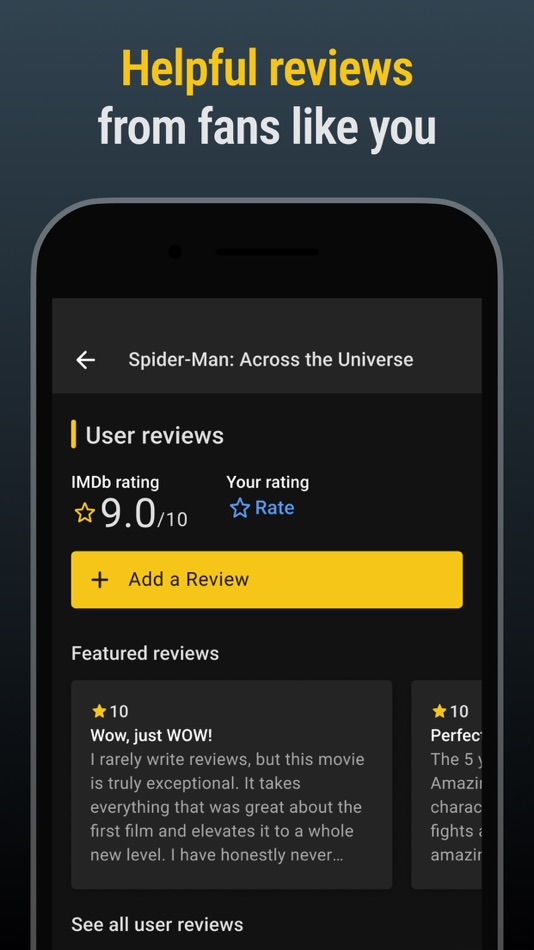 #6. IMDb: Movies & TV Shows (iOS) От: IMDb