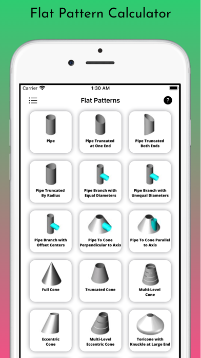 Flat Pattern Pro Screenshot