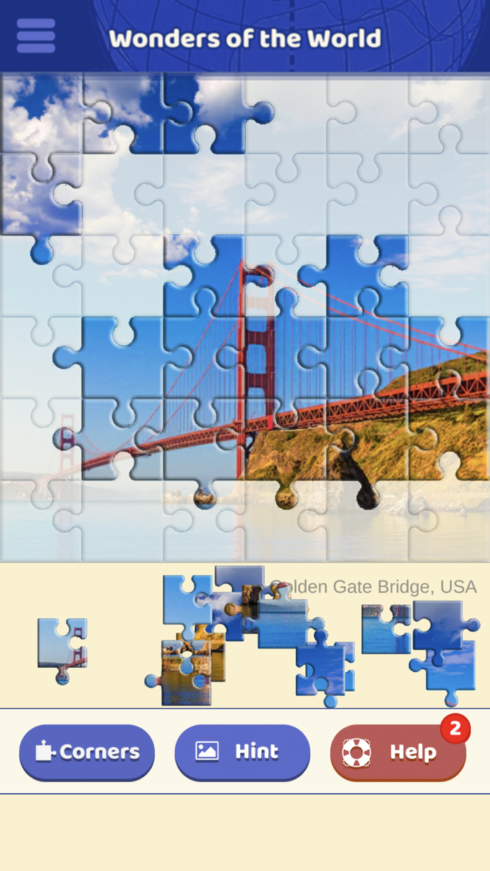 Wonders of the World Puzzle