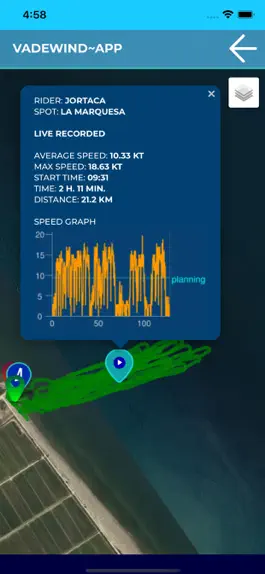 Game screenshot Windsurfing app (Vadewind) apk