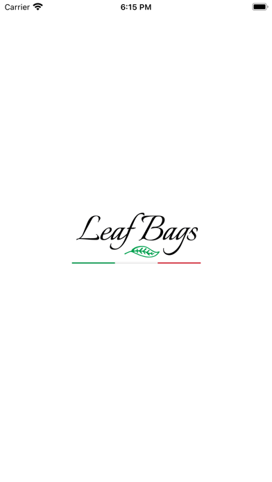 Screenshot 1 of Leaf Bags App