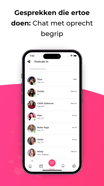 Daten met een beperking
