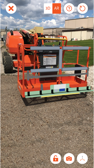 JLG AR Screenshot