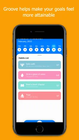 Game screenshot Groove - Habit Tracker mod apk