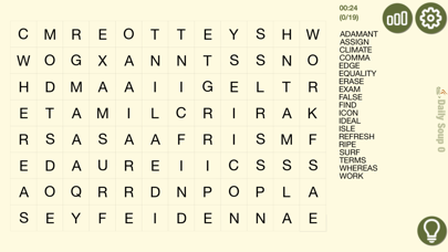 Daily Soup - Word Search Screenshot