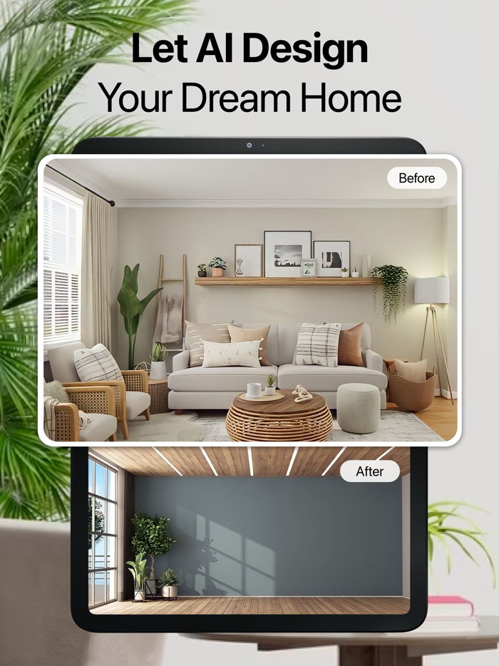 Interior AI Room Design Home