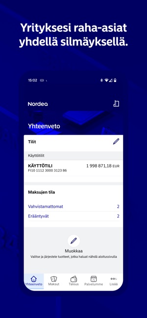 Nordea Business FI dans l'App Store