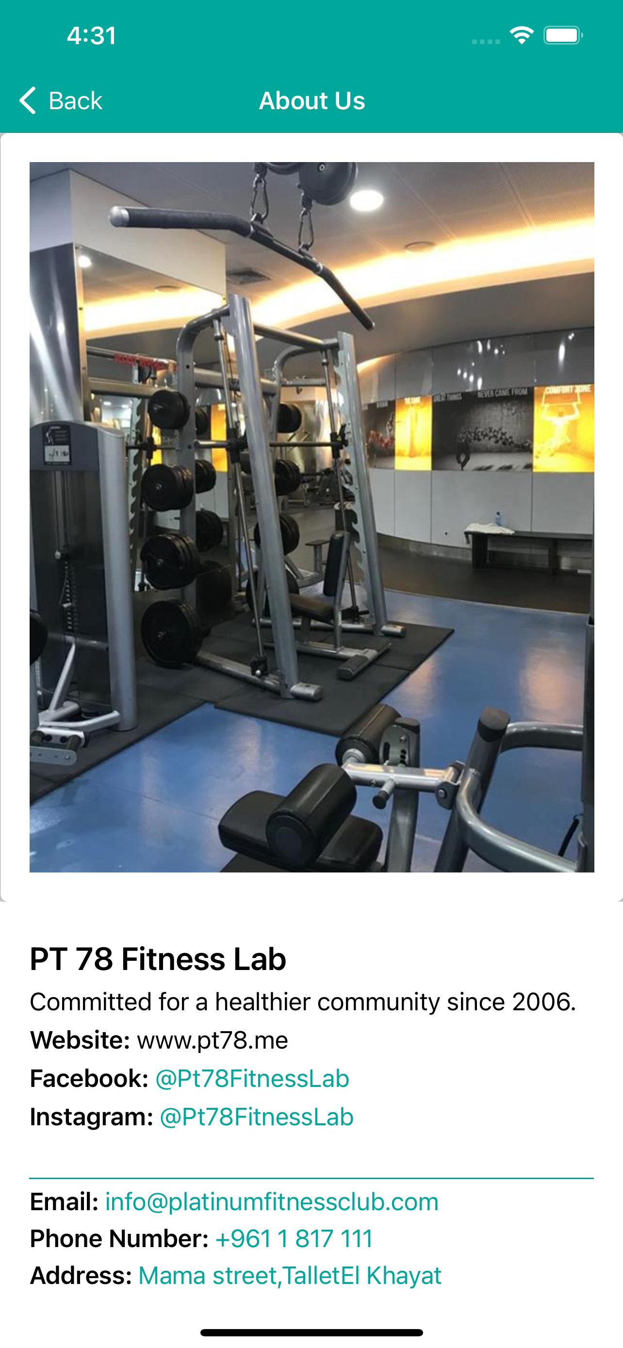 PT78 Fitness Lab