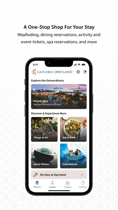 Gaylord Hotels: Resort App Screenshot