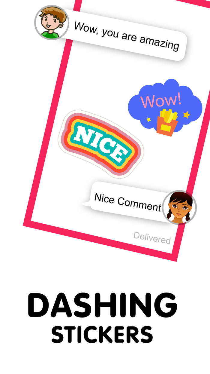 Funny Sticker and Emojis