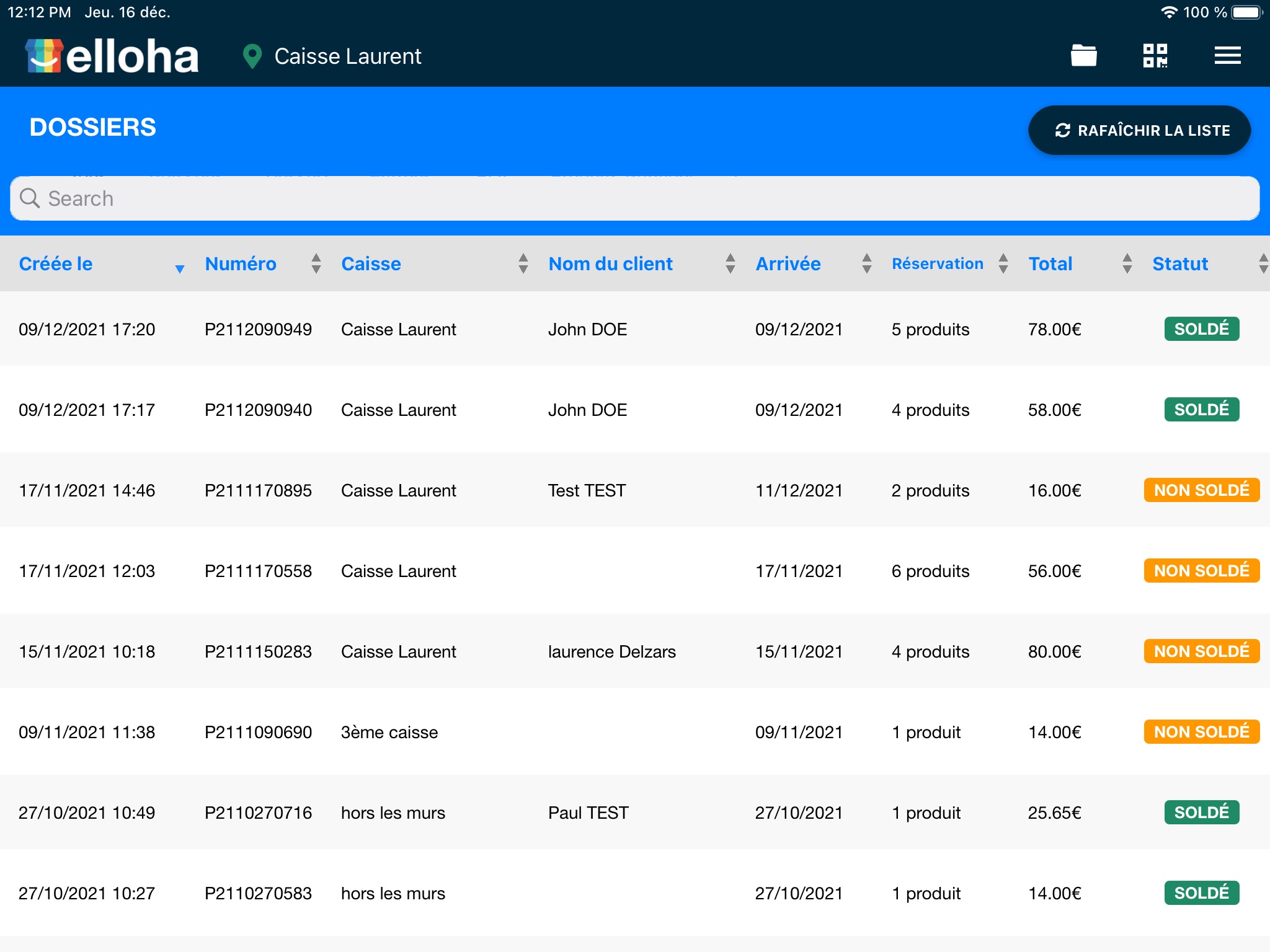 elloha POS screenshot 4