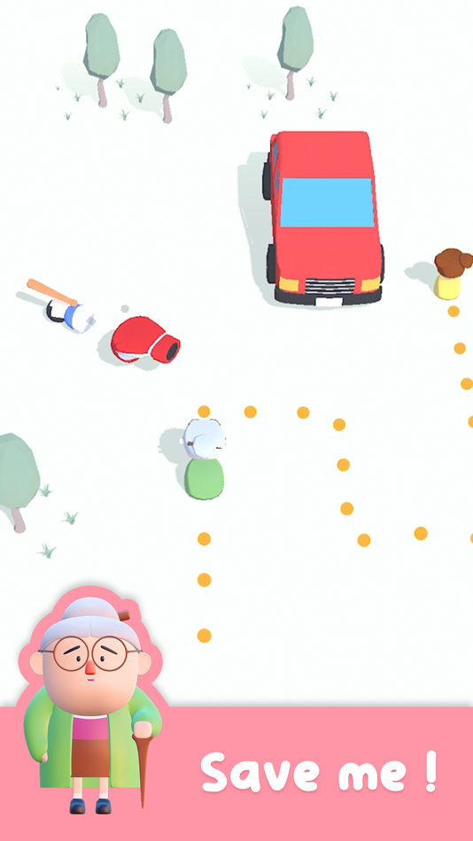 #5. Save the grandmother (iOS) Podle: MondayOFF