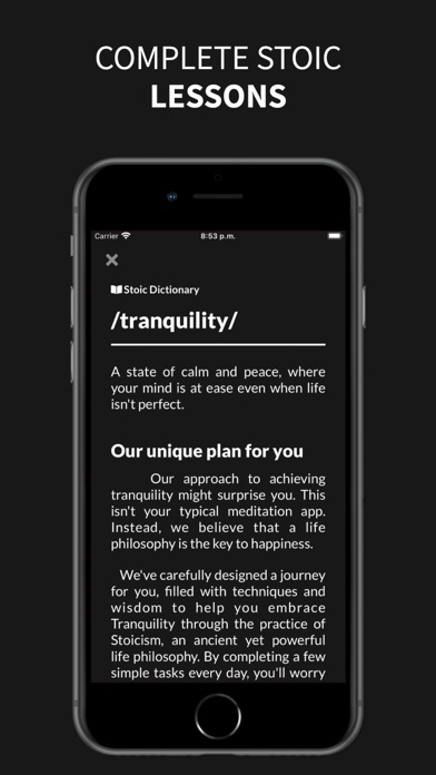 Tranquility - Become a Stoic Screenshot