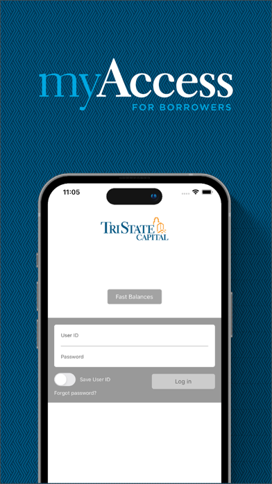 myAccess: Borrower Platform Screenshot