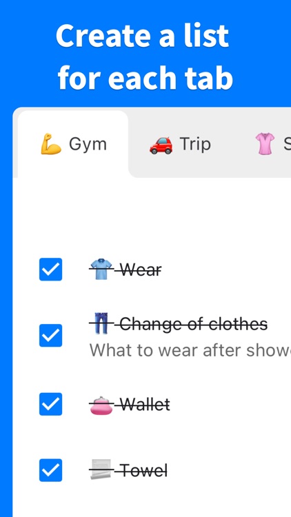 Prep List - Prepare & Remember screenshot-4