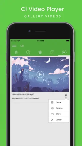 Game screenshot CI Video Player Gallery Videos hack