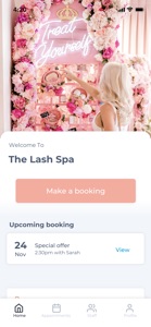 The Lash Spa screenshot #1 for iPhone