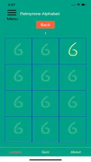 palmyrene alphabet iphone screenshot 2