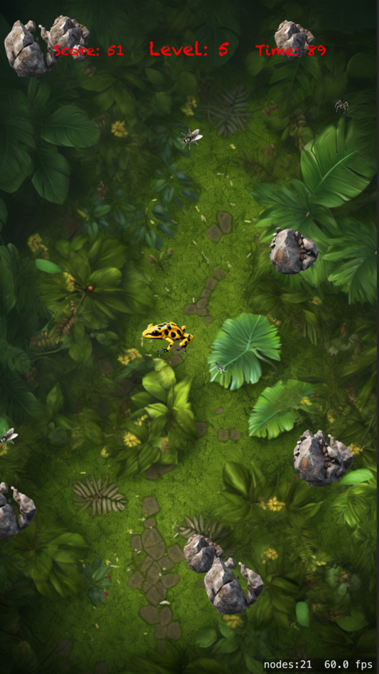 #5. Froggy Feed! (iOS) 由: Junaid Dawud