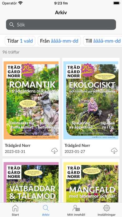 Trädgård Norr Screenshot