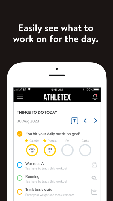 Athletex Clubs Screenshot