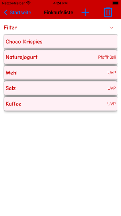 Mein Haushalt Screenshot