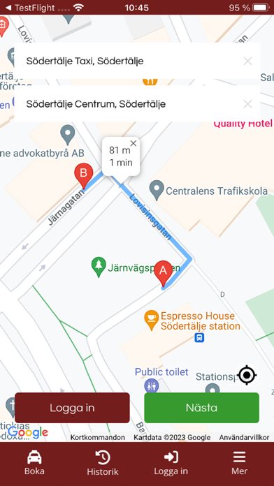 Screenshot #2 pour Södertälje Taxi