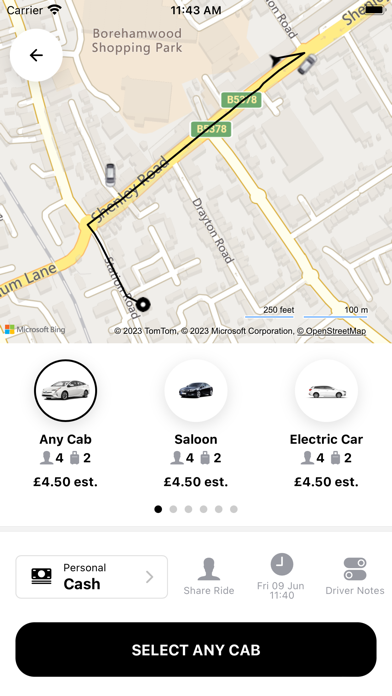 Herts Cars Minicabs Radlett Screenshot