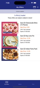 M&M Food Market Rewards screenshot #1 for iPhone