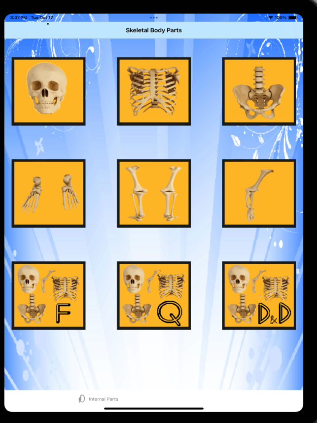 ‎Body Parts Skeletal & Internal Screenshot