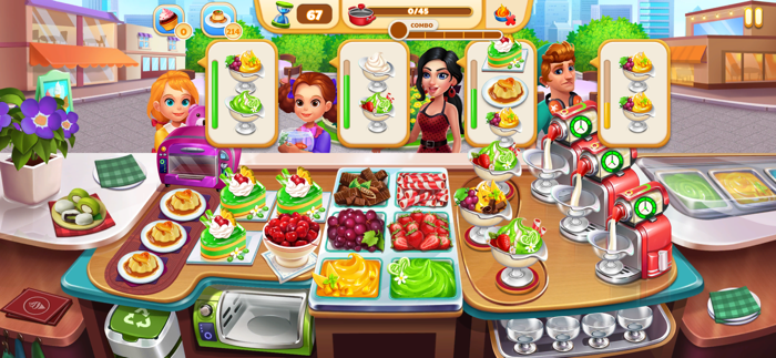 Yummy Carnival Cooking Games