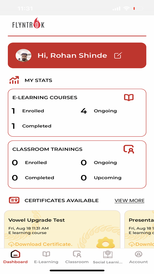 #10. myFlyntrok (iOS) 由: Vowel LMS