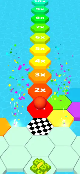 Game screenshot Hexaball Runner hack