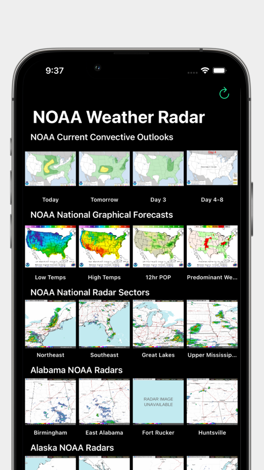 NOAA Weather Radar - 8.0 - (iOS)