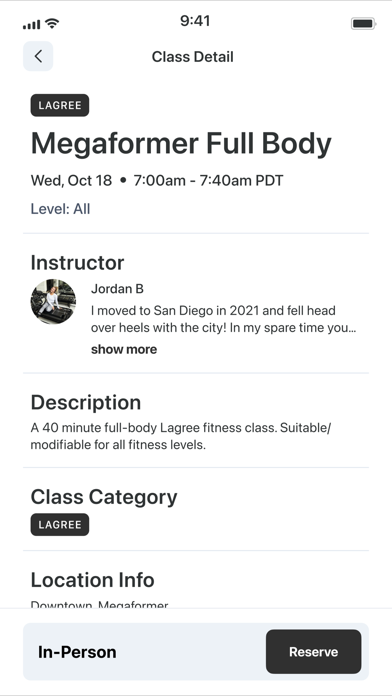 Elevate Training Studios Screenshot