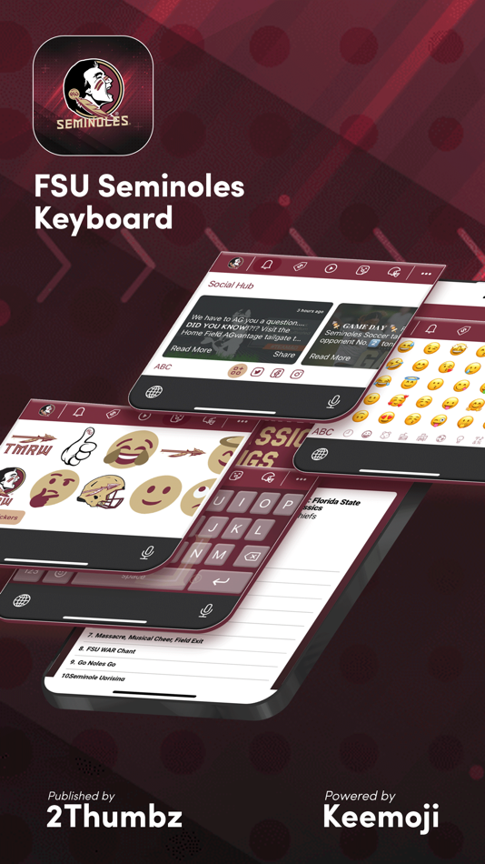FSU Seminoles Keyboard - 1.1.5 - (iOS)