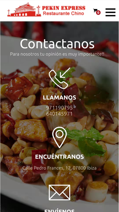 Restaurante Pekín Screenshot