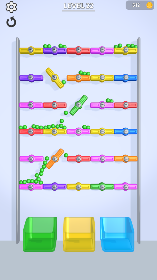 #6. Falling Balls Puzzle (iOS) 由: Babil Studios