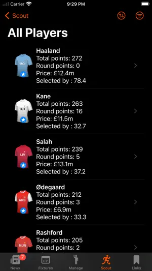 FPL Fantasy Football Manager screenshot 4