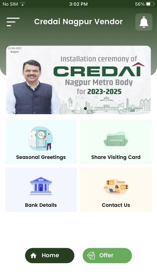#2. CREDAI Nagpur Vendor (iOS) 由: Communities Heritage Private Limited
