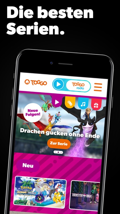 TOGGO TV Serien & coole Spiele